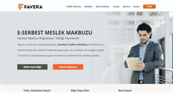Desktop Screenshot of favera.com.tr